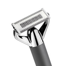 BaByliss Super-X Metal OT996E barzdos kirpimo mašina su baterija, 5,5 mm, drėgnam ir sausam skutimui, sidabrinė