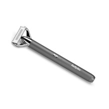 BaByliss Super-X Metal OT996E beard trimmer Battery 5 5 mm Wet &amp; Dry Silver