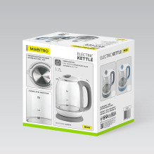 Maestro MR-056 pilko stiklo elektrinis virdulys 1,7 l Maestro MR-056 pilko stiklo elektrinis virdulys 1,7 l