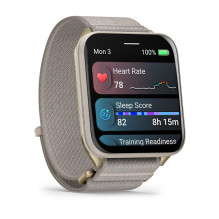 „Garmin Venu X1“ 5,08 cm (2 colių) AMOLED skaitmeninis 448 x 486 pikselių lietimui jautrus ekranas aukso spalvos, titano „Garmin Venu X1“ 5,08 cm (2 colių) AMOLED skaitmeninis 448 x 486 pikselių lietimui jautrus ekranas aukso spalvos, titano