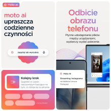 „Motorola edge 60“ 16,9 cm (6,67 colio) dviejų SIM kortelių „Android 15“ 5G USB C tipo 8 GB 256 GB 5200 mAh Mėlyna