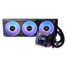 ASRock Phantom Gaming 360 LCD aušinimas ASRock Phantom Gaming 360 LCD aušinimas