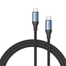 „Vention“ USB 4.0 5A 40 Gbps USB-C–C laidas, pintas, 1 m „Vention“ USB 4.0 5A 40 Gbps USB-C–C laidas, pintas, 1 m