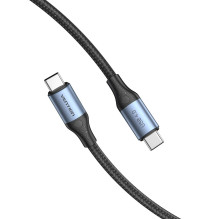 „Vention“ USB 4.0 5A 40 Gbps USB-C–C laidas, pintas, 1 m „Vention“ USB 4.0 5A 40 Gbps USB-C–C laidas, pintas, 1 m