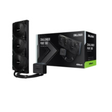 Asrock Challenger Pure 360 Processor Liquid cooling kit 12 cm Black