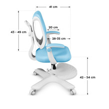 Junior 4.6 Blue swivel chair Junior 4.6 Blue swivel chair