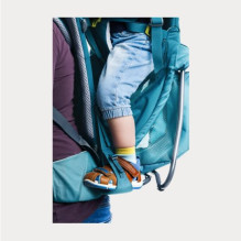 Deuter Kid Comfort Active SL kūdikio nešioklė, poliamidas, džinsas Deuter Kid Comfort Active SL kūdikio nešioklė, poliamidas, džinsas