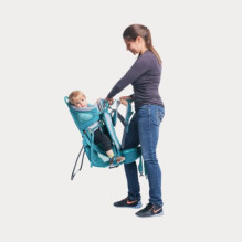 Deuter Kid Comfort Active SL kūdikio nešioklė, poliamidas, džinsas Deuter Kid Comfort Active SL kūdikio nešioklė, poliamidas, džinsas