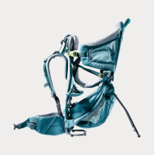 Deuter Kid Comfort Active SL kūdikio nešioklė, poliamidas, džinsas Deuter Kid Comfort Active SL kūdikio nešioklė, poliamidas, džinsas