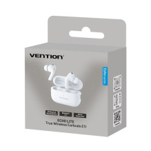 Vention Echo Lite E11 Headset True Wireless Stereo (TWS) Open-ear Calls / Music USB Type-C Bluetooth White Vention Echo Lite E11 Headset True Wireless Stereo (TWS) Open-ear Calls / Music USB Type-C Bluetooth White