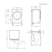 Džiovyklė ELECTROLUX EW7D495UE