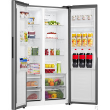 „Gorenje NRS917E41XWD“ dviduris šaldytuvas Laisvai pastatomas 541 LE Nerūdijančio plieno