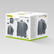 Maestro MR-078 elektrinis virdulys 1,8 l pilkas Maestro MR-078 elektrinis virdulys 1,8 l pilkas