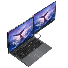 „Blackview“ 14 colių nešiojamas dviejų monitorių ekranas SCM6 „Blackview“ 14 colių nešiojamas dviejų monitorių ekranas SCM6