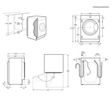Washing machine AEG L8FBE48SCI