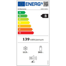 Šaldytuvas LG GBBS726BEV