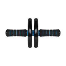 REBEL ACTIVE Double wheel, roller for abdominal exercises AB Wheel REBEL ACTIVE Double wheel, roller for abdominal exercises AB Wheel
