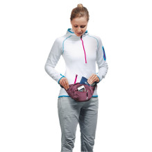 Deuter Belt I juosmens krepšys, poliamidas, raudonas, su plyšimo efektu