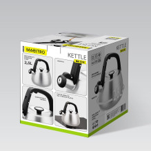 Kettle Maestro MR-1318 2,5 l Silver, Black Kettle Maestro MR-1318 2,5 l Silver, Black
