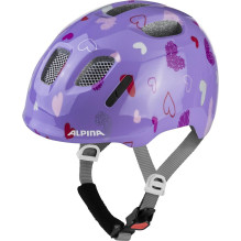 ALPINA XIMO 2 PURPLE HEARTS GLOSS dviračio šalmas, 49-54 dydis