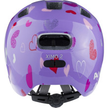 ALPINA XIMO 2 PURPLE HEARTS GLOSS dviračio šalmas, 49-54 dydis