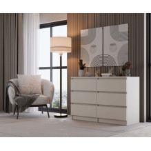 MALWA CHEST OF DRAWERS M6 / 120 CASMERE COLOUR