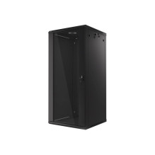 Lanberg prie sienos montuojama stelažinė spintelė 19'' 27U 600x600mm juoda (stiklinės durys) Lanberg prie sienos montuojama stelažinė spintelė 19'' 27U 600x600mm juoda (stiklinės durys)
