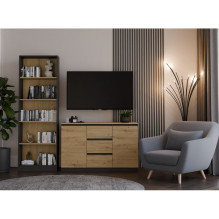 Topeshop 2D3S ANT / ART BA KPL komoda Topeshop 2D3S ANT / ART BA KPL komoda