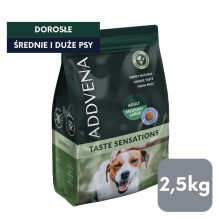 ADDVENA Taste Sensations Adult Medium / Large Turkey - dry dog food - 2,5kg ADDVENA Taste Sensations Adult Medium / Large Turkey - dry dog food - 2,5kg