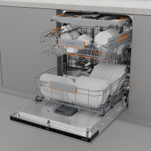 Gorenje GV673C65 po stalviršiu montuojama indaplovė, 16 indų rinkinių