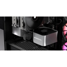 „Corsair Midi Tower 3500X LXR LINK TG“ juodas „Corsair Midi Tower 3500X LXR LINK TG“ juodas