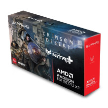 „Sapphire NITRO+ AMD Radeon RX 9070 XT OC Crimson Desert Edition“ 16 GB GDDR6 atmintimi „Sapphire NITRO+ AMD Radeon RX 9070 XT OC Crimson Desert Edition“ 16 GB GDDR6 atmintimi