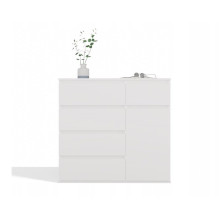 MALWA 1D5S WHITE CHEST OF DRAWERS