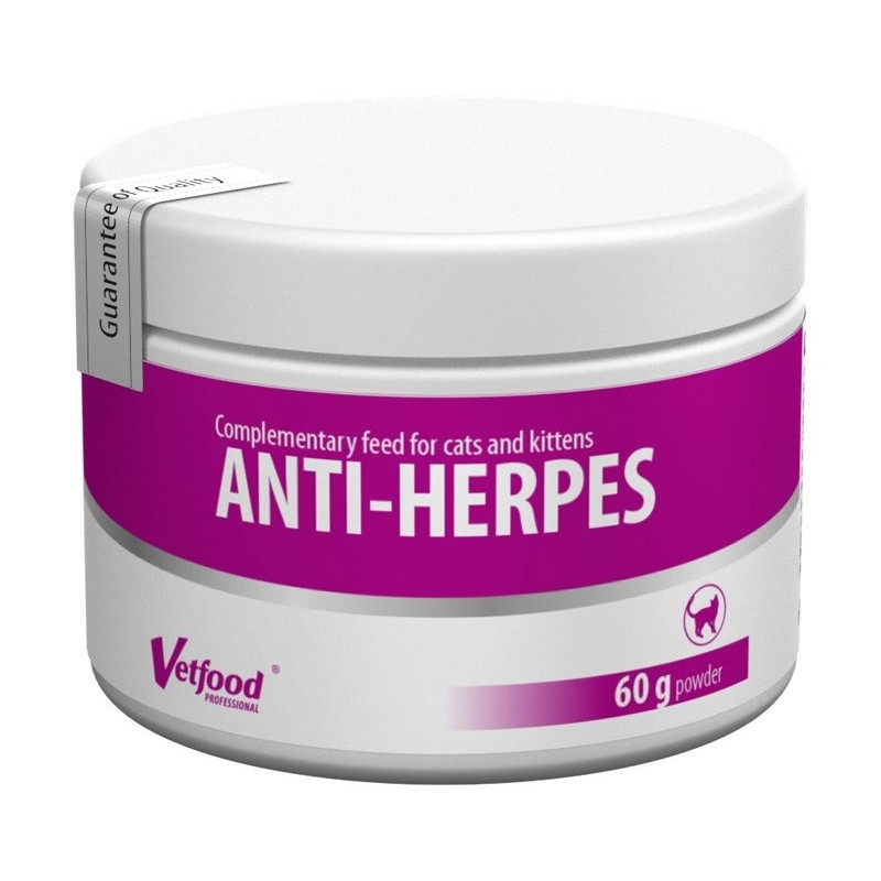 VETFOOD Anti-Herpes - maisto papildai katėms - 60 g