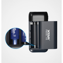 Charger / power bank batteries Li-ion 18650 / 20700 / 21700 Xtar PB2SL V2 black Charger / power bank batteries Li-ion 18650 / 20700 / 21700 Xtar PB2SL V2 black