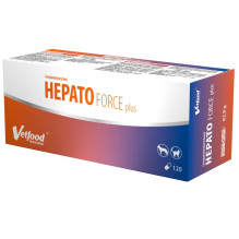 VETFOOD Hepato Force Plus - supplements for dogs and cats - 120pcs
