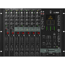 „Behringer DX2000USB“ – profesionalus 7 kanalų DJ maišytuvas su INFINIUM „bekontaktiu“ VCA kryžminiu faderiu ir USB / ga