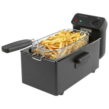 ProfiCook PC-FR 1325 Vienvietis 3 l Atskirai stovintis 2000 W Gruzdintuvė Juoda