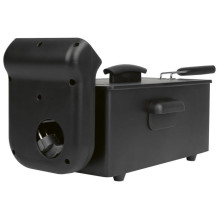 ProfiCook PC-FR 1325 Vienvietis 3 l Atskirai stovintis 2000 W Gruzdintuvė Juoda