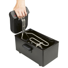 ProfiCook PC-FR 1325 Vienvietis 3 l Atskirai stovintis 2000 W Gruzdintuvė Juoda