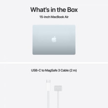 Apple MacBook Air 15.3 Retina M5 16GB 512SSD EN Sky Blue MDVQ4ZE / A Nešiojamas kompiuteris