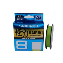 Braid Shimano Kairiki 8 0,060mm 150m 5,3kg M. Green Braid Shimano Kairiki 8 0,060mm 150m 5,3kg M. Green