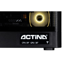 Actina 5901443441908 PC Intel Core Ultra 7 270K Plus 32 GB DDR5-SDRAM 1 TB SSD NVIDIA GeForce RTX 5080 Midi Tower Black
