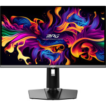 MSI MPG272URX QD-OLED kompiuterio monitorius 67,3 cm (26,5") 3840 x 2160 pikselių 4K Ultra HD Juoda