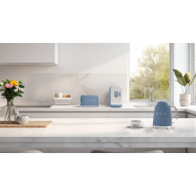 Smeg TSF01SBMEU skrudintuvas, 6 vnt., 2 riekelės, 950 W, mėlyna
