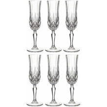Šampano taurės RCR OPERA, 130 ml, 6 vnt.
