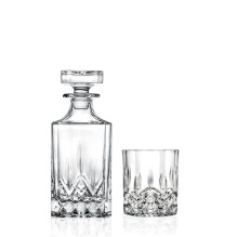 WHISKEY GLASSES AND GARAFE SET 6 PCS. OP WHISKEY GLASSES AND GARAFE SET 6 PCS. OP