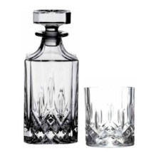 WHISKEY GLASSES AND GARAFE SET 6 PCS. OP WHISKEY GLASSES AND GARAFE SET 6 PCS. OP