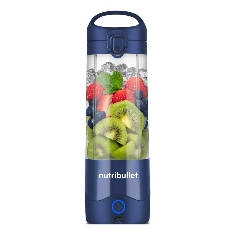 „NutriBullet“ nešiojamas 0,475 l sportinis trintuvas, mėlynas, tamsiai mėlynas