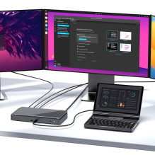 GPD Pocket 4 Ryzen 7 8840U / 8" WQXGA (2560x1600) Touchscreen 144Hz IPS / x360 / LAN / 16GB / SSD 1TB / BT / BLKB /